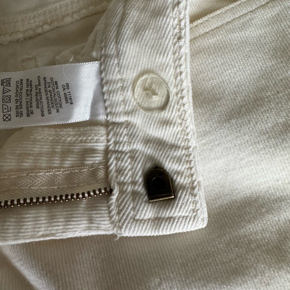 MICHAEL KORS Corduroy Jeans Size 4 Cream - Picture 11 of 15